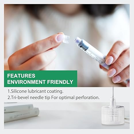 Pen Needles 32g 4mm Ultra Fine, Compatible with Most Diabetes Pens, 200 pcs/Box (5/32'')