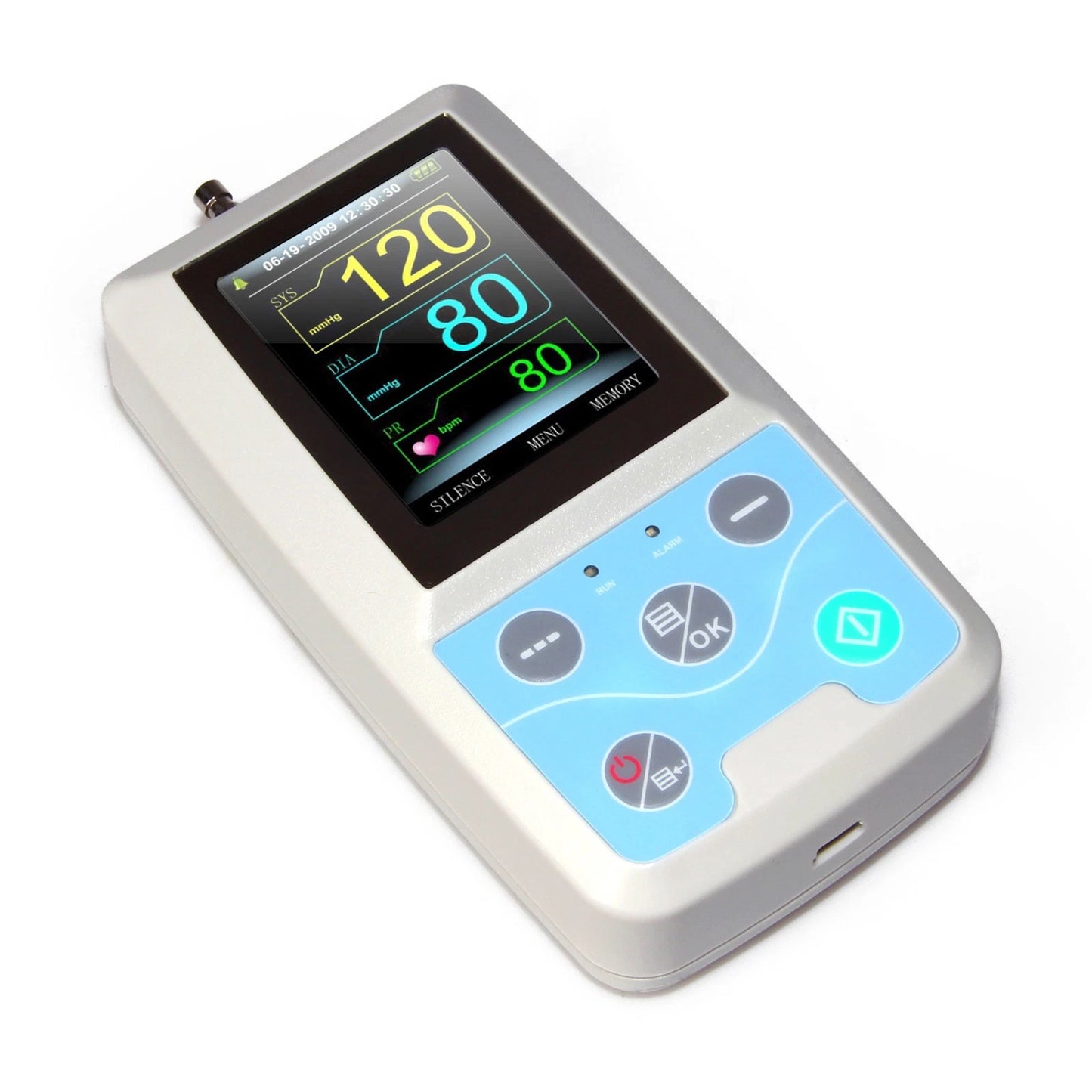FDA Patient Monitor Spo2 Blood Oxygen Pulse Heart Rate NIBP Holter, Ambulatory
