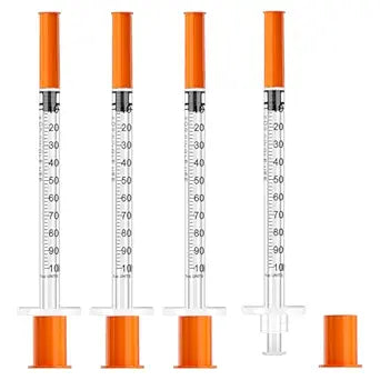 1ml 30G 13mm Syringe with Needle, Individually Wrapped, Pack of 10