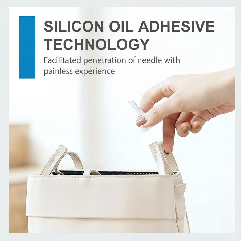 Pen Needles 32g 4mm Ultra Fine, Compatible with Most Diabetes Pens, 200 pcs/Box (5/32'')