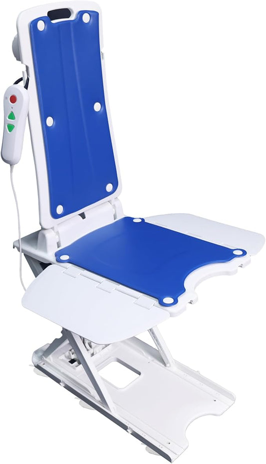 Electric Chair Lift - Lift Elderly from Floor, IPX8 Waterproof Chair Lift with Remote Control, Support Up to 300 LBS, for Elderly & Disabled Fall Assist Device Assistance