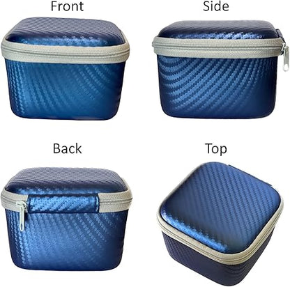 Insulin Fridge Holder Storage Case Organizer - Fits Standard 10ml U-100 Vials - Safe, Snug, Secure Vial Protector (Blue)