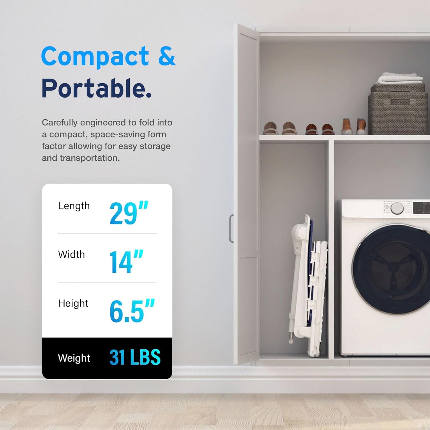 AYDMED 2-in-1 Lift Chair | Portable Cordless Rechargeable Electric Floor & Bath Chair Lift | Strong & Secure Engineering | Advanced Lifting Power with 308 lbs Lift Capacity | Waterproof & Dustproof