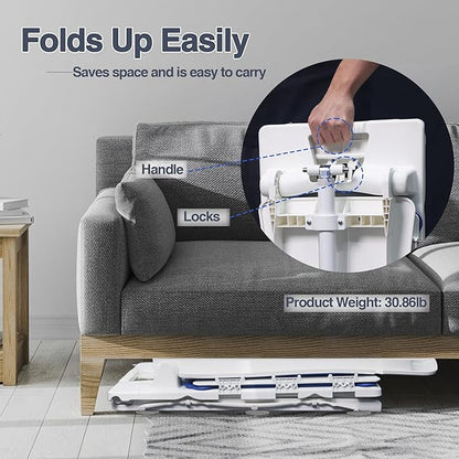 Electric Chair Lift - Lift Elderly from Floor, IPX8 Waterproof Chair Lift with Remote Control, Support Up to 300 LBS, for Elderly & Disabled Fall Assist Device Assistance