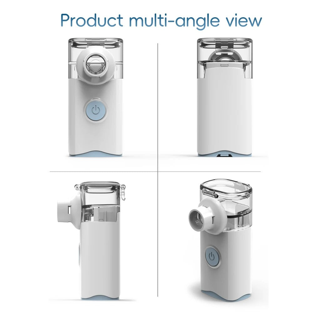 Handheld Portable autoclean Inhale Nebulizer Mesh Atomizer silent inhaler nebuliser inhalator for kids nebulizador portatil