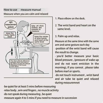 Digital Upper Arm Blood Pressure Monitor – Automatic BP Machine with Heart Rate Detection