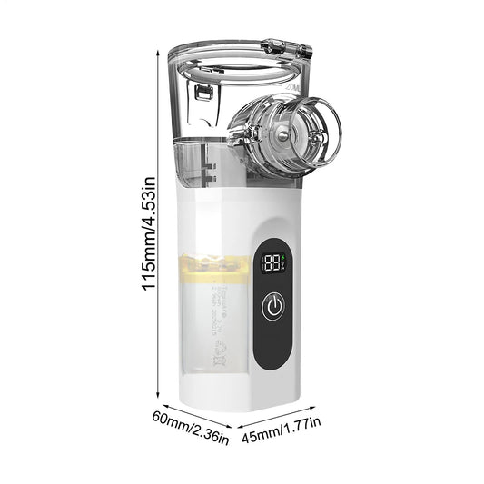 Efficient Nebulization Machine For Home And Travel - Quiet Rechargeable Durable