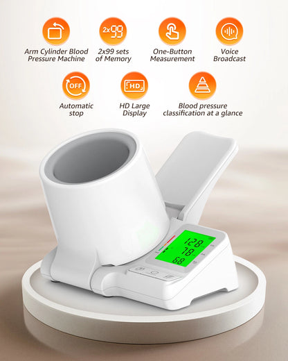 Digital Blood Pressure Monitor Blood Pressure Machine Upper Arm Rechargeable US