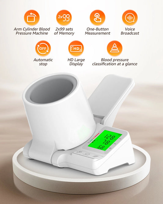 Digital Blood Pressure Monitor Blood Pressure Machine Upper Arm Rechargeable US