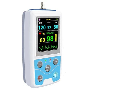 FDA Patient Monitor Spo2 Blood Oxygen Pulse Heart Rate NIBP Holter, Ambulatory