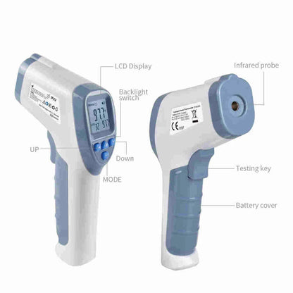 Digital Non-Contact forehead infrared thermometer Blacklight LCD Scree