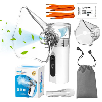 Efficient Nebulization Machine For Home And Travel - Quiet Rechargeable Durable