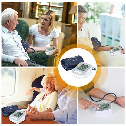 Arm Blood Pressure Monitor Digital BP Cuff Upper Arm Automatic Machine US