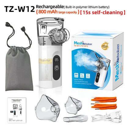 Efficient Nebulization Machine For Home And Travel - Quiet Rechargeable Durable
