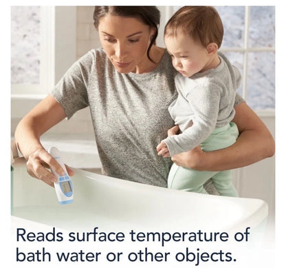 3-in-1 Non-Contact Thermometer – Forehead, Food, and Bath Temperature Measurement Device