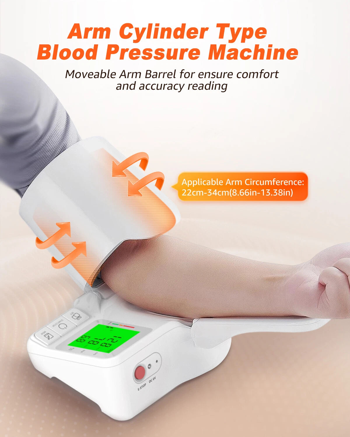Digital Blood Pressure Monitor Blood Pressure Machine Upper Arm Rechargeable US