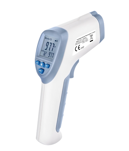 Digital Non-Contact forehead infrared thermometer Blacklight LCD Scree