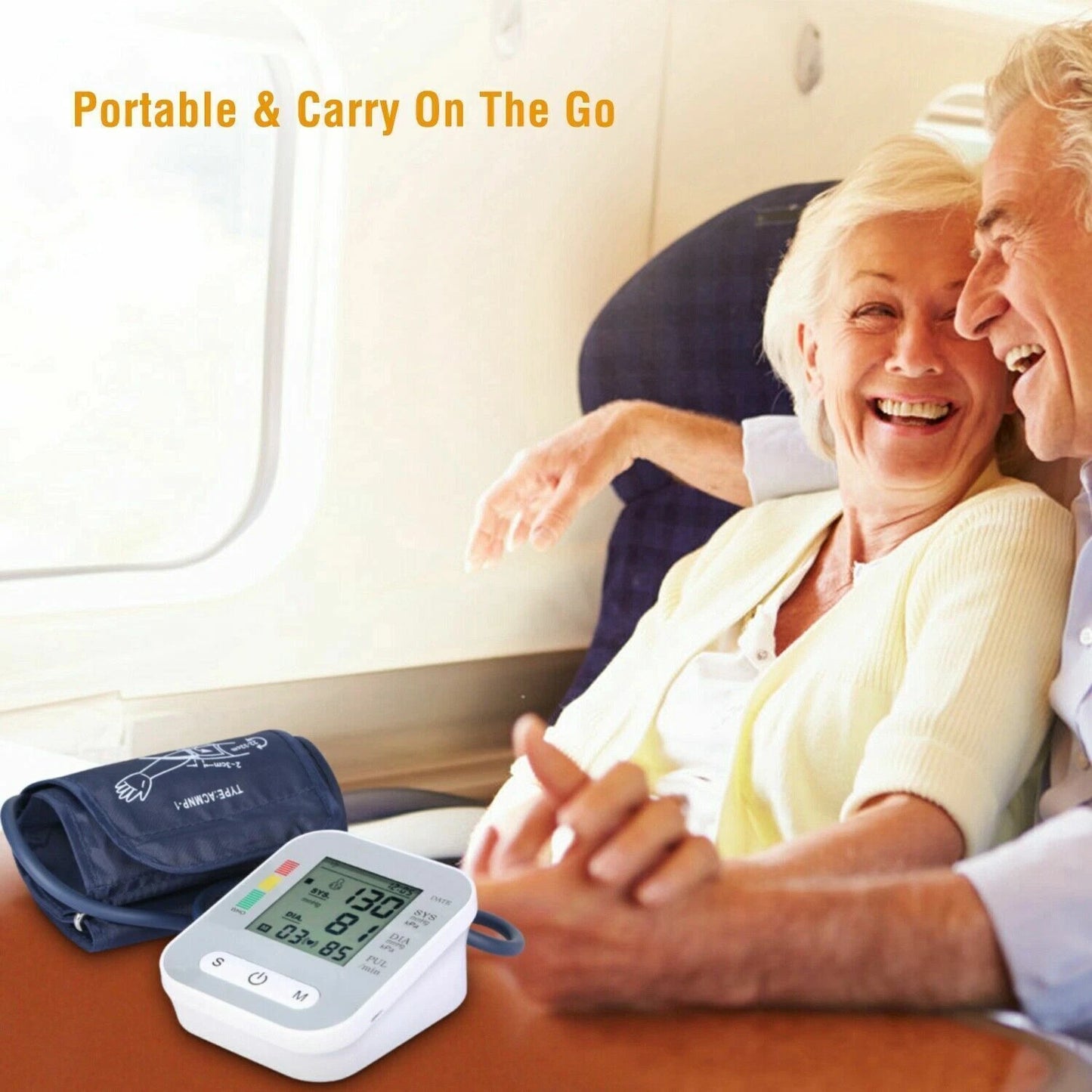 Professional Automatic Blood Pressure Monitor – Upper Arm Digital BP Cuff Machine