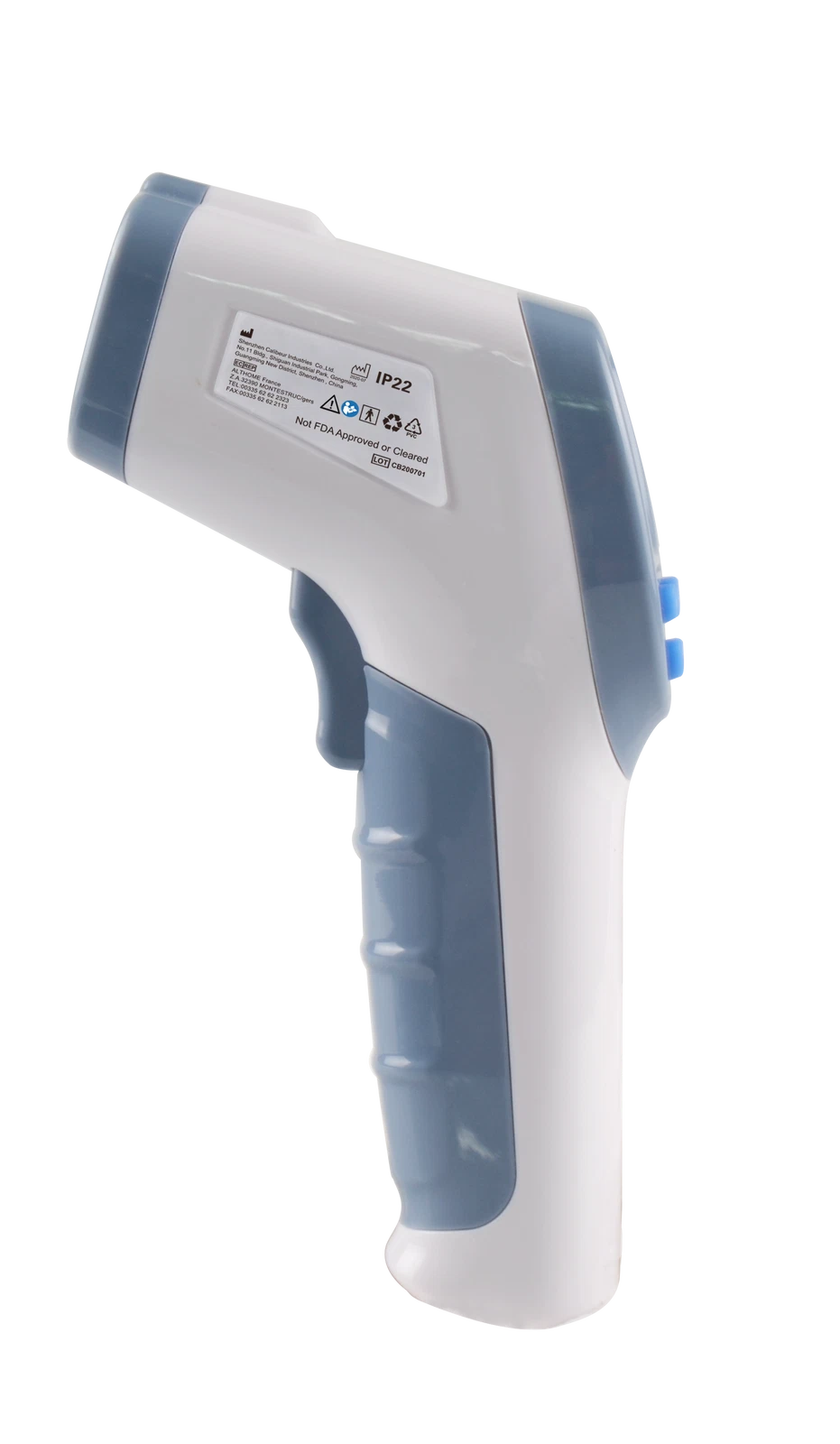 Digital Non-Contact forehead infrared thermometer Blacklight LCD Scree
