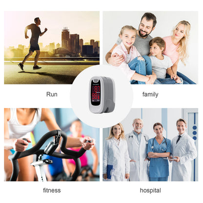 Finger Pulse Oximeter Blood Oxygen SpO2 Monitor PR Saturation Heart Rate Meter