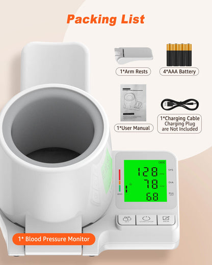 Digital Blood Pressure Monitor Blood Pressure Machine Upper Arm Rechargeable US