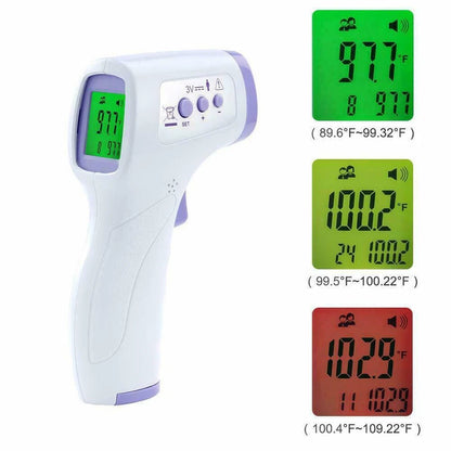 Professional Infrared Thermometer – Non-Contact Digital Forehead & Body Temperature Monitor