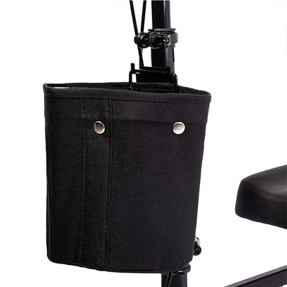 RxDeluxe Medical Knee Walker Scooter Steerable 10" Wheels Knee Scooter Blue